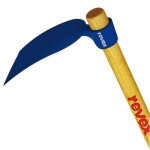 Houe standard revex - outil de jardinage - tte en acier forg tremp - manche en bois de frne verni ...