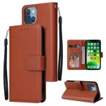 Housse pour apple iphone 13 6. 1 marron de protection flip etui téléphone - hsdi3 Housse pour apple iphone 13 6. 1 marron de protection flip etui téléphone - hsdi3
