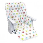 Housse dassise pour chaise haute b�b� enfant gamme ptit - stella - monsieur b�b�
