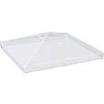 Outsunny - housse bche de protection - pvc - 300x300x80cm - transparent