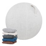 Housse pour ballon de yoga 65cm avec poignée pour ballon dentraînement pilates protection pour ballon ... Housse pour ballon de yoga 65cm avec poignée pour ballon dentraînement pilates protection pour ballon ...