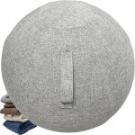 Housse pour ballon de yoga 65cm avec poigne pour ballon dentranement pilates protection pour ballon ...