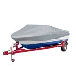 Housse pour bateau gris 488 - 564 cm (longueur) 239 cm (largeur)