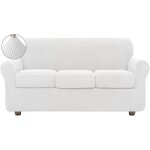 Housse canap� extensible protege canape 3 places avec accoudoirs spandex housse de canap� epaissie protection ...