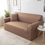 Housse de canapé impermeable 3 places avec accoudoirs revêtement de canapé extensible couleurs unies ... Housse de canapé impermeable 3 places avec accoudoirs revêtement de canapé extensible couleurs unies ...