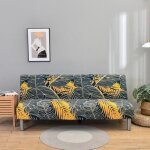 Housse de canap - jormftte - 3 places - extensible - lavable - tissu doux 92% polyester