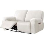 Housse canap� relax 2 places antid�rapante avec pochesprotection fauteuil pour chatchien et enfantextensible ...