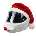 Housse casque moto peluchecouvre casque de moto du p�re no�lhousse de protection en peluche de dessin ...