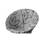 Housses de chaise de soucoupe ronde pour chambre chaises extensibles housse de si�ge de chaise lavable ...