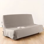 Housse de clic - clac - noname - 140x200cm - 100% coton - lavable  40 - gris