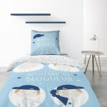 Housse de couette - les ateliers du linge - blogueur - 140x200 cm - 100% coton - certifi oeko - tex