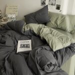 Housse de couette 200x230cm ado fille adulte réversible parure de lit avez fermeture Éclair avec 2 taie ... Housse de couette 200x230cm ado fille adulte réversible parure de lit avez fermeture Éclair avec 2 taie ...