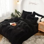 Housse de couette 200x230cm peluche flanelle chaude duveteuse parure de lit1 linge de lit 245 * 250cm ... Housse de couette 200x230cm peluche flanelle chaude duveteuse parure de lit1 linge de lit 245 * 250cm ...