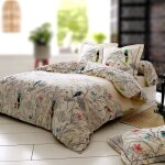 Housse de couette 300x240 cm coton amazonia ecru