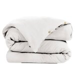 Housse de couette - leffet papillon - gaia - gaze de coton - 140 x 200 cm - chantilly