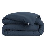 Housse de couette flanelle 100% coton 240 x 220 cm candice coloris nuit
