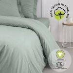 Housse de couette - - today - 220 x 240 cm - coton - organic celadon