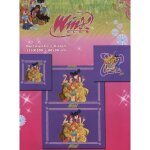 Housse de couette - winx - violet - 140x200cm - 100% coton - sous licence officielle