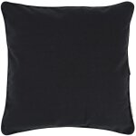 Housse de coussin 40x40 cm montsegur noir Housse de coussin 40x40 cm montsegur noir