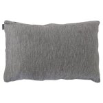 Housse de coussin 50x70 cm collection syracuse tissu olfine gris ardoise