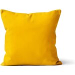 Housse de coussin 60x60 cm alix jaune