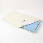 Housse de coussin coton pour canap� 2 places - homescapes - beige - rectangulaire - 100x50x10 cm