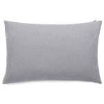 Housses de coussin extrieur 40x60 cm galia  zip tanche gris ardoise