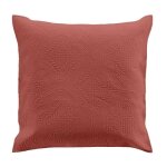 Housse de coussin romane 60x60cm terracotta