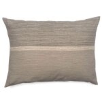 Housse de coussin zagora pur coton 250 g / m 50x70 cm beige ficelle