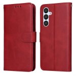 Housse en cuir doux samsung galaxy a54 5g - rouge - nobrand - aimant�e - lisse - mixte