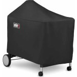 Housse deluxe pour barbecue performer premium et deluxe gbs - weber - noir - polyester