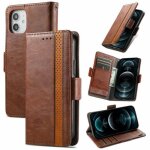 Housse Étui pour apple iphone 12 - 12 pro pu cuir et tpu doux business Épissage portefeuille magnétique ... Housse Étui pour apple iphone 12 - 12 pro pu cuir et tpu doux business Épissage portefeuille magnétique ...