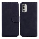 Housse tui pour motorola moto g51 5g pu cuir et silicone souple toucher confortable portefeuille magntique ...