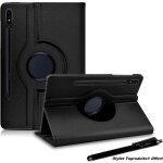 Housse etui noir pour samsung galaxy tab s7 fe 12. 4? sm - t730 - t736 coque avec support rotatif 360° ... Housse etui noir pour samsung galaxy tab s7 fe 12. 4? sm - t730 - t736 coque avec support rotatif 360° ...