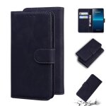 Housse tui pour sony xperia l4 pu cuir et silicone souple toucher confortable portefeuille magntique ...