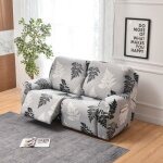 Housse de fauteuil relax 2 places wovte housse de fauteuil inclinable � imprim� housse de canap� chaise ...