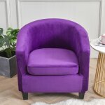 Housse de fauteuil velours club 2 pièces housse de fauteuil extensible housse fauteuil salon cabriolet ... Housse de fauteuil velours club 2 pièces housse de fauteuil extensible housse fauteuil salon cabriolet ...