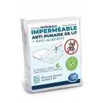 Housse de matelas - sweet night - 140x200x25 cm - impermable - anti - punaises de lit - oeko - tex