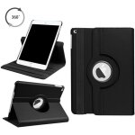 Housse ipad 9. 7 2017 cuir pu 360 degr� rotative support pour ipad 9. 7 2017 ( a1822 a1823) noir
