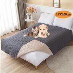 Housse de lit imperm�able pour chienpour animal domestique incontinence chat facile � nettoyer - 173 ...