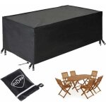 Housse meubles de jardin housse table exterieur anti - uv oxford robuste bache table et chaise de jardin ...