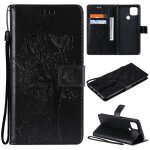 Housse pour oppo a15 �tui portefeuille avec support rabat antichoc protection pu cuir multifonction - ...