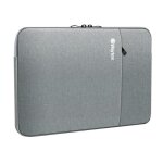 Housse ordinateur portable 15 pouces imperm�able anti rayure textile solide imperm�able gris