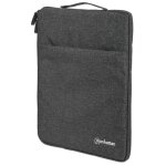 Housse pour ordinateur portable manhattan seattle - 15. 6 - r�siste � leau - poche avant - grise