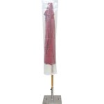 Housse transparente de parasol droit