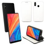 Housse pochette - xeptio - xiaomi mi mix 2s - cuir pu - coque anti choc - stand int�gr�