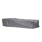 Housse de protection pour bain de soleil 210 x 75 x 40 cm polyester tissé oxford 600d couleur : gris Housse de protection pour bain de soleil 210 x 75 x 40 cm polyester tissé oxford 600d couleur : gris