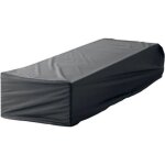 Housse de protection pour bain de soleil - 194 x 71 x 35 cm - noir