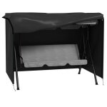Housse de protection balancelle de jardin 3 places outsunny bche tanche oxford haute densit 600d noir ...