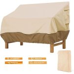 Housse de protection pour banc de jardin 2 places - coupe - vent indchirable - en tissu oxford - doublure ...